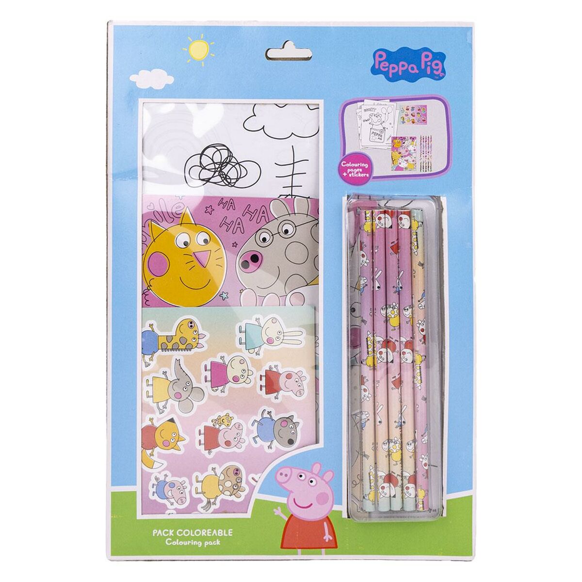 Brevpapper Set Peppa Pig - 2