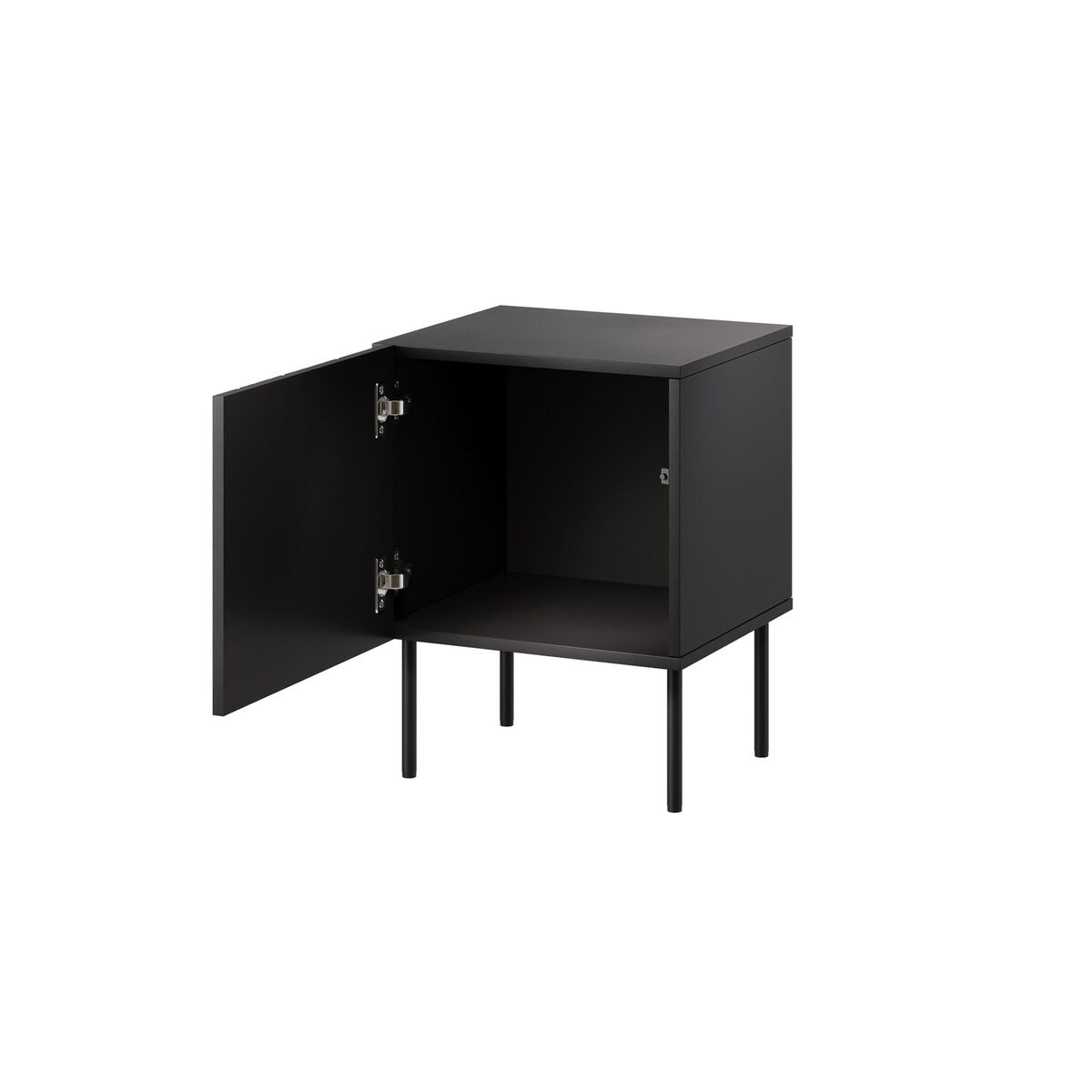 Nattduksbord Cama Meble ISLA 400068 Svart - 2