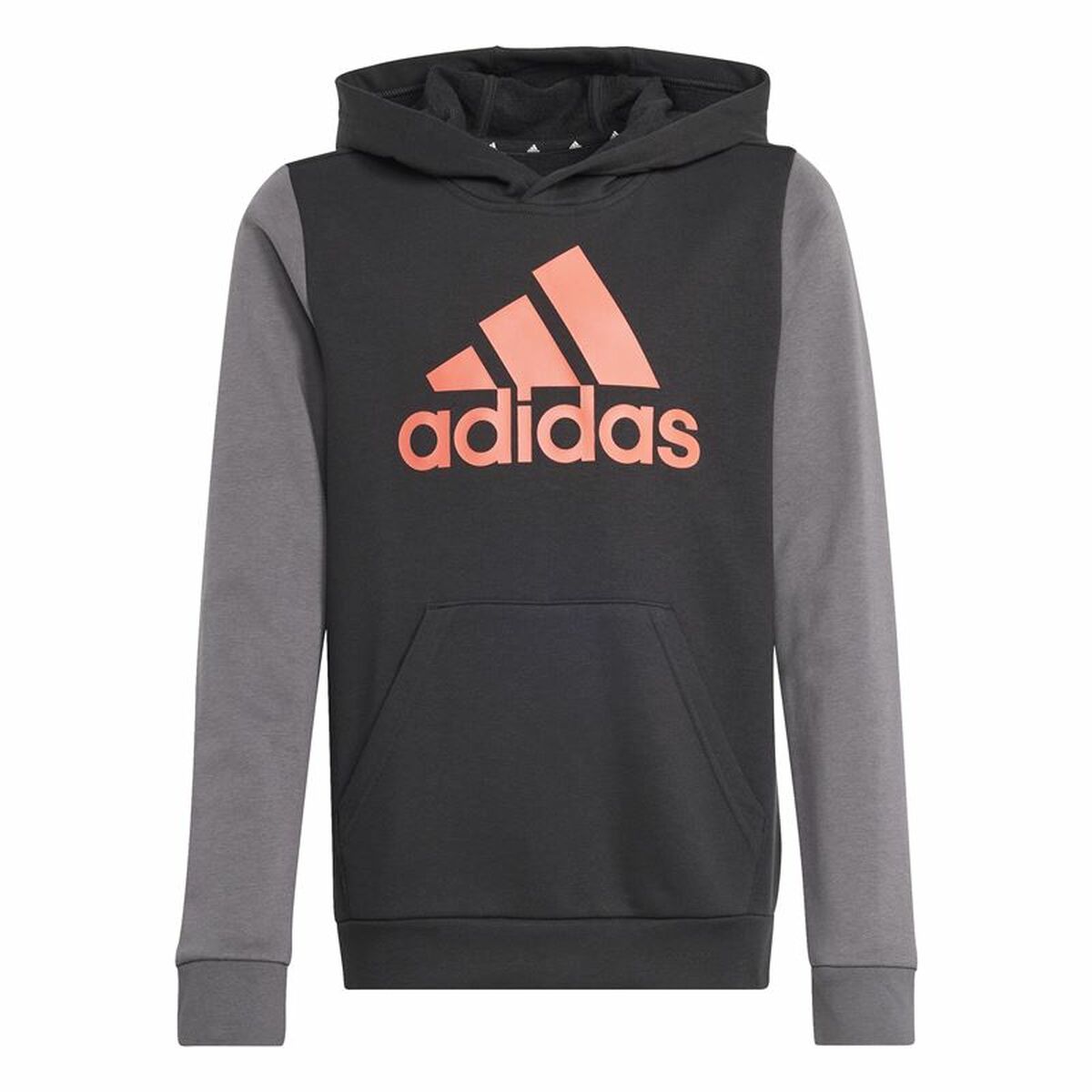 Luvtröja, Flickor Adidas Essentials Grå