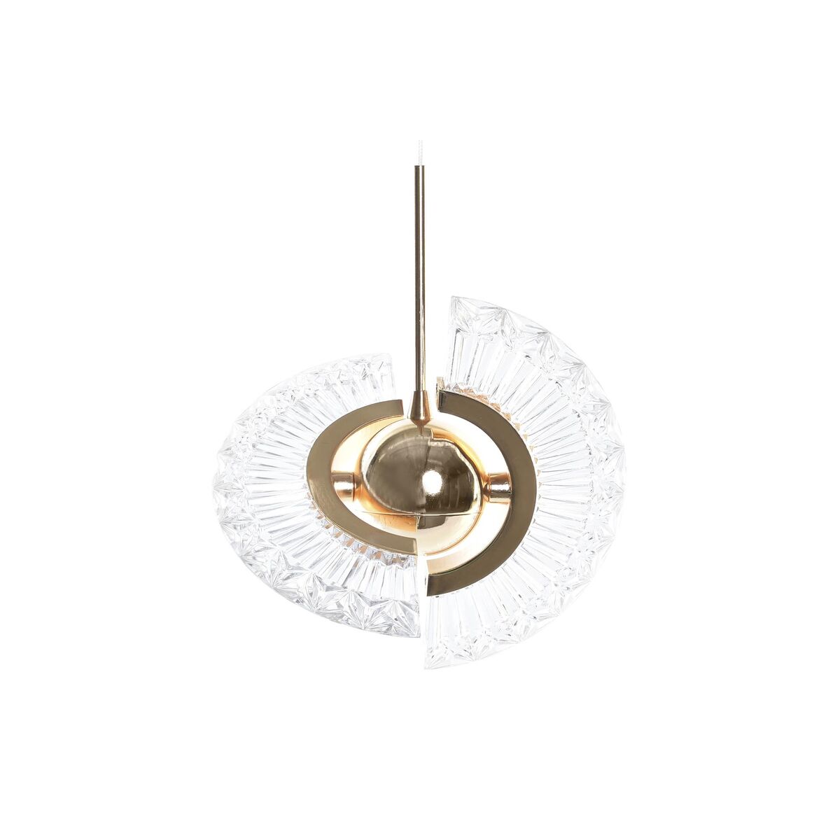 Taklampa DKD Home Decor Gyllene (20 x 20 x 20 cm) - 5
