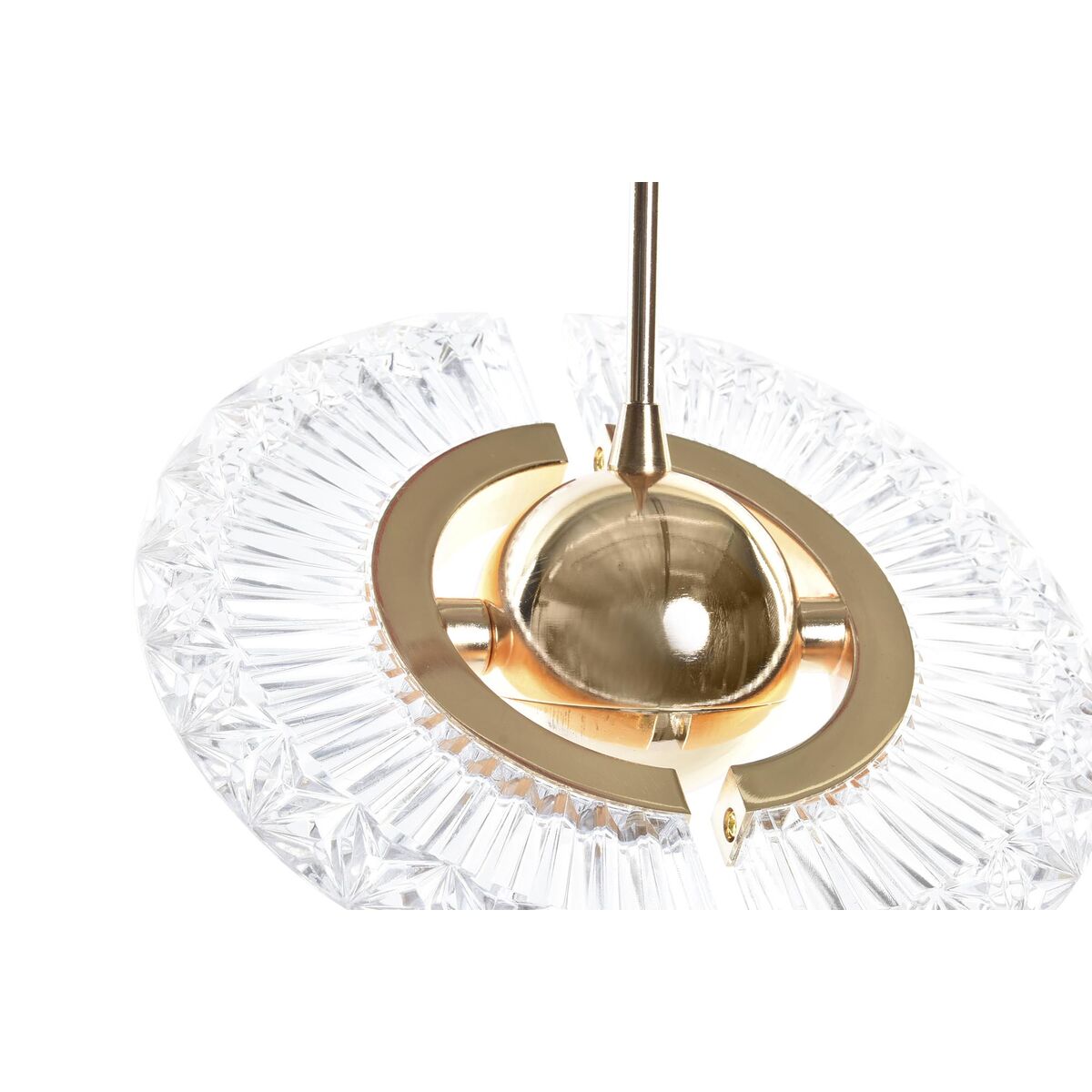 Taklampa DKD Home Decor Gyllene (20 x 20 x 20 cm) - 10