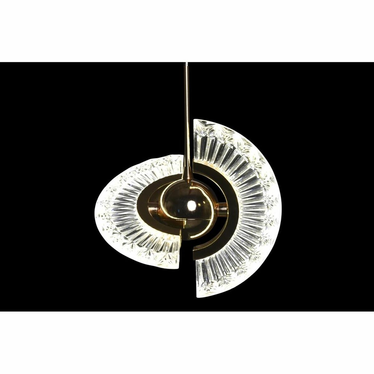 Taklampa DKD Home Decor Gyllene (20 x 20 x 20 cm) - 12