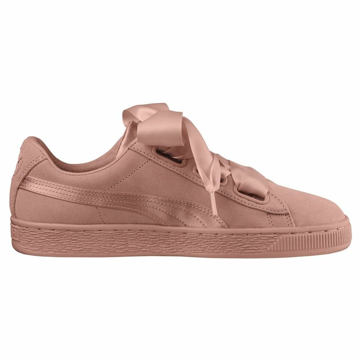 Gymnastiksko, Dam Puma Suede Heart Ep Gul - 17