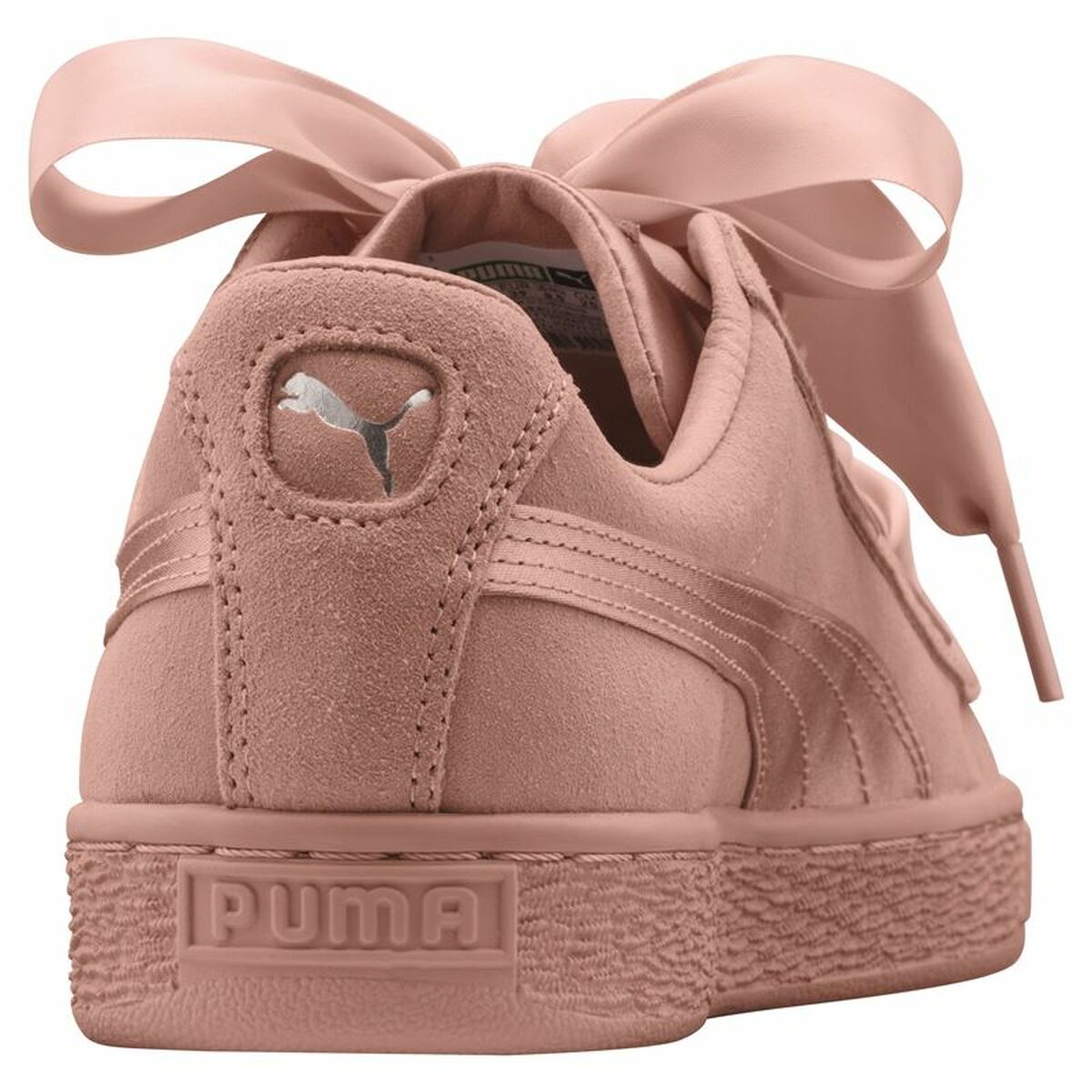Gymnastiksko, Dam Puma Suede Heart Ep Gul - 21