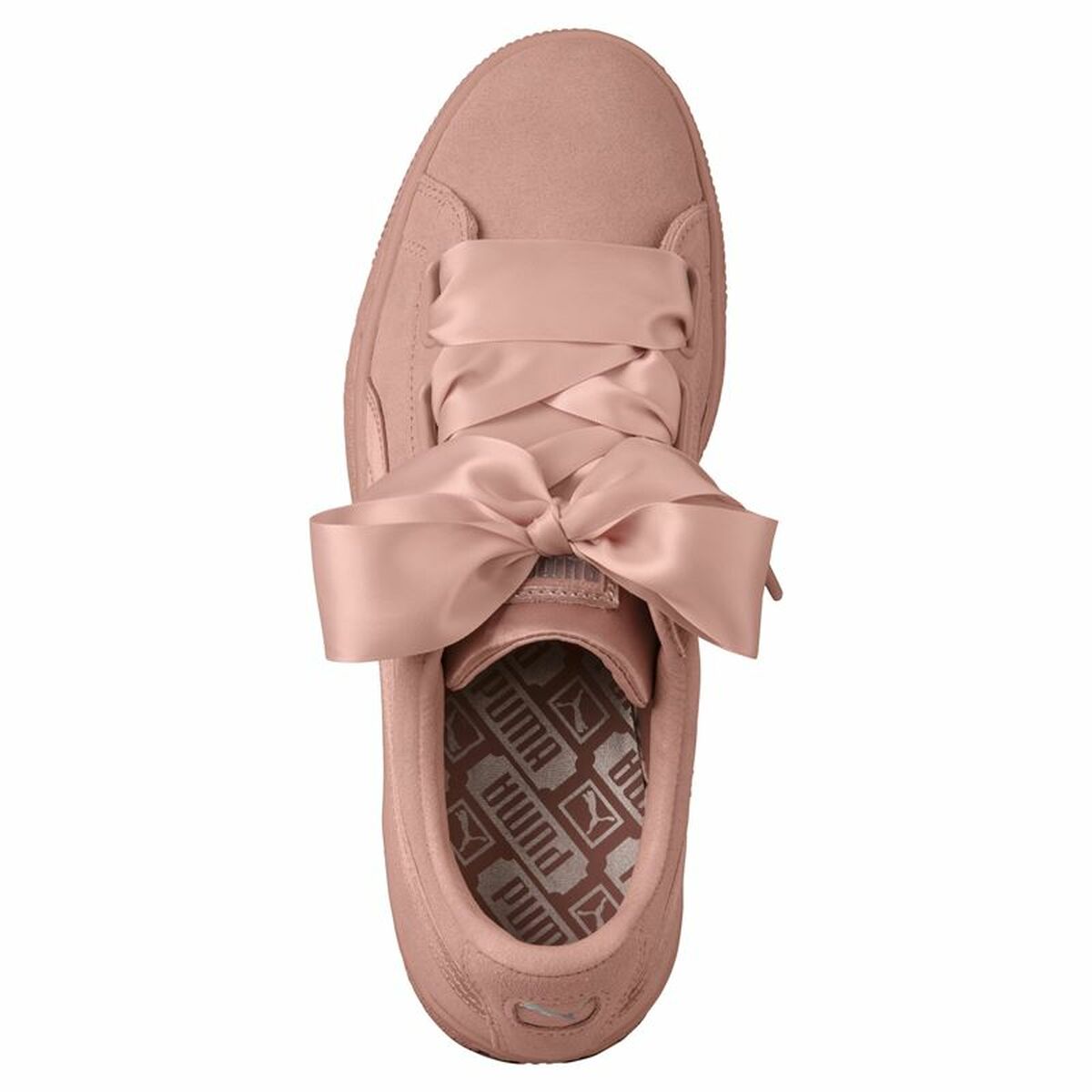 Gymnastiksko, Dam Puma Suede Heart Ep Gul - 19