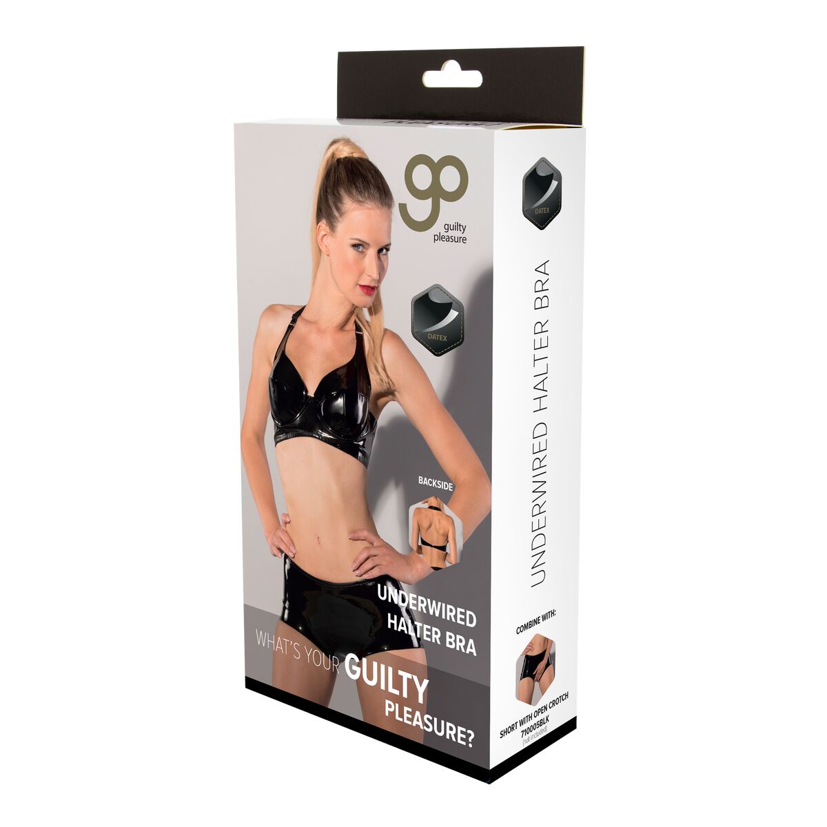 Set med underkläder Guilty Pleasure Svart (L)