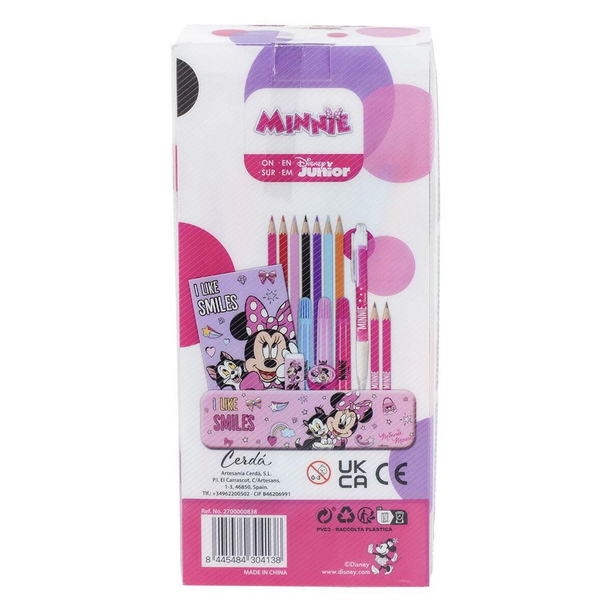Brevpapper Set Minnie Mouse 25 Delar - 3