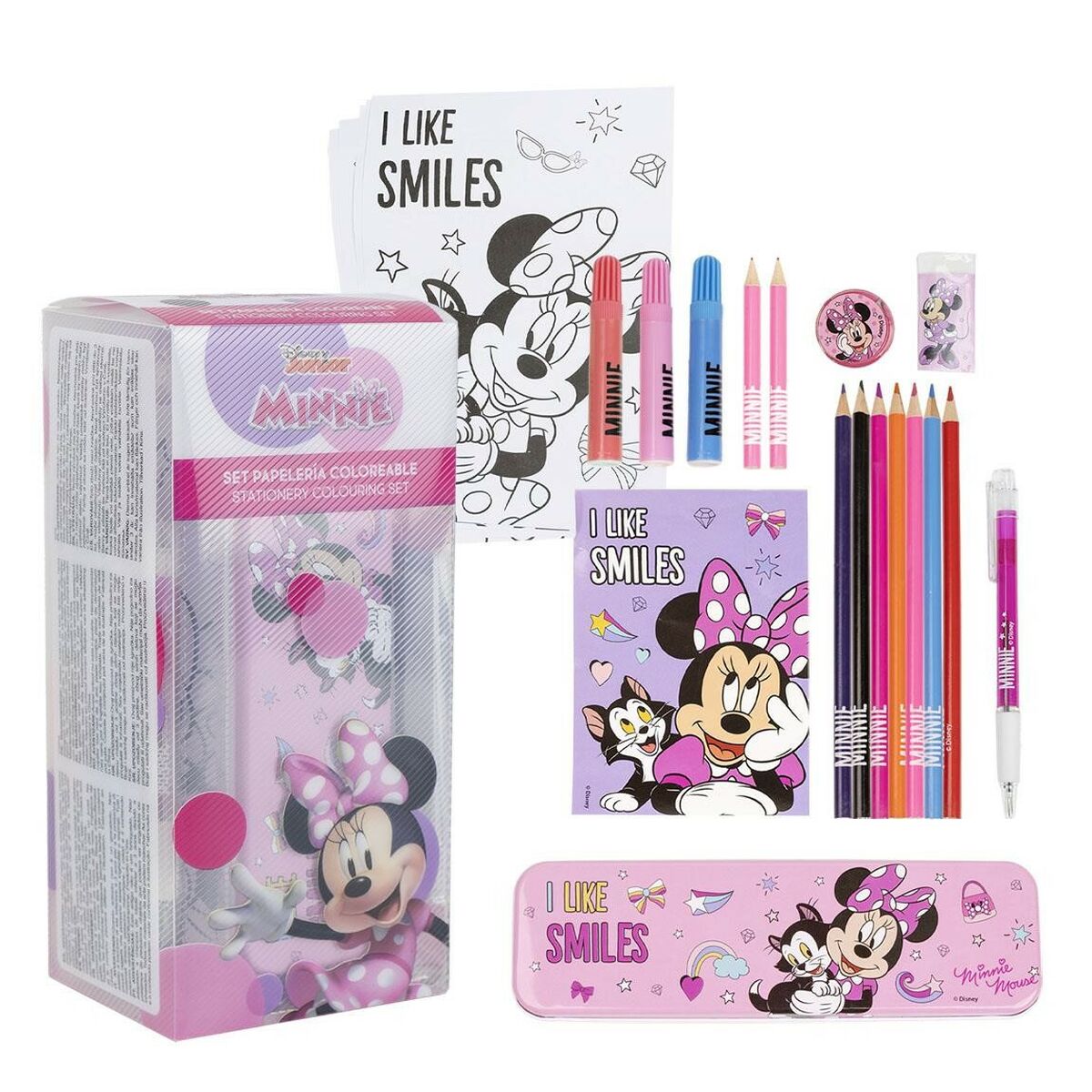 Brevpapper Set Minnie Mouse 25 Delar - 5