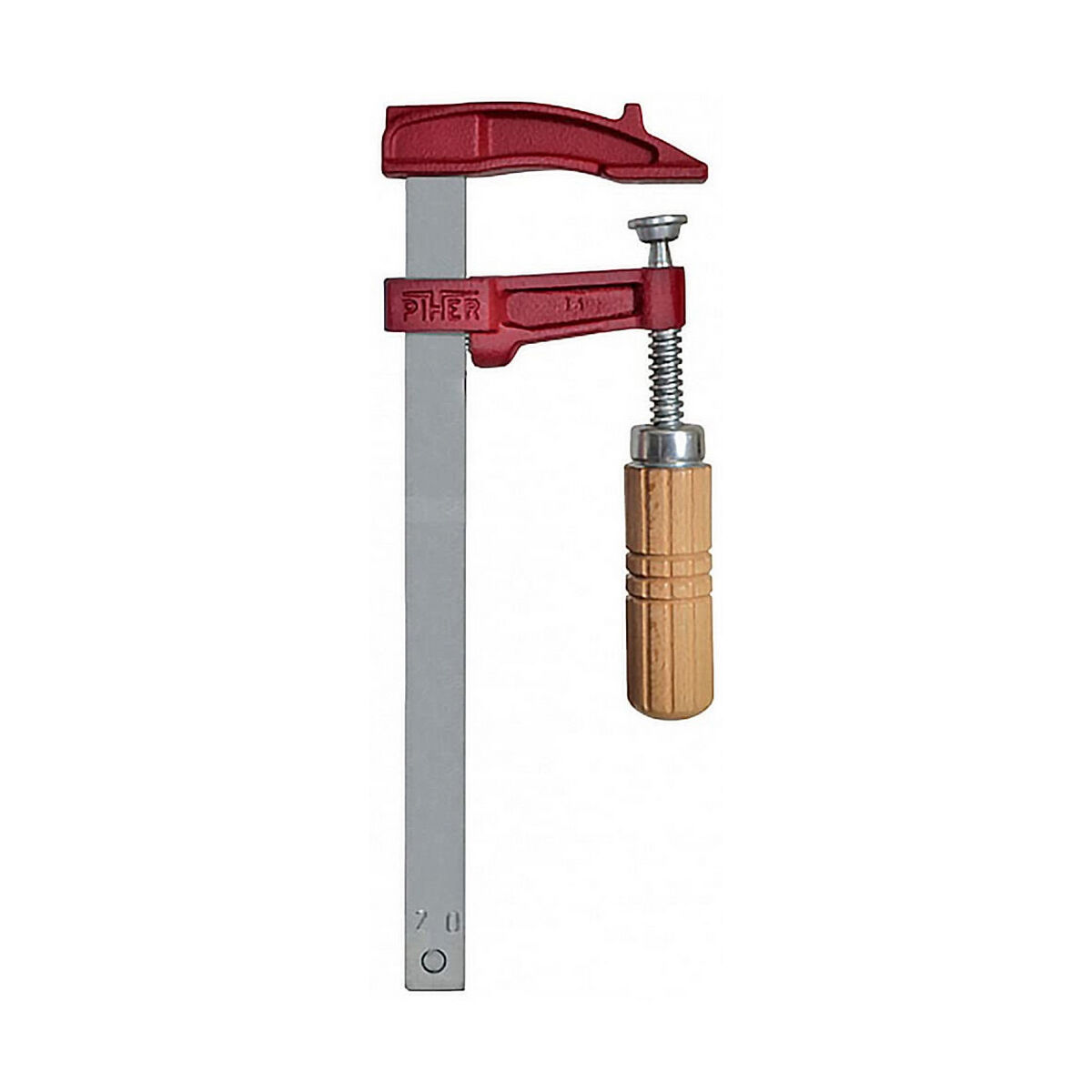 Skruvsargeant Piher M-15 02015 Stål bokträ 15 cm - 5