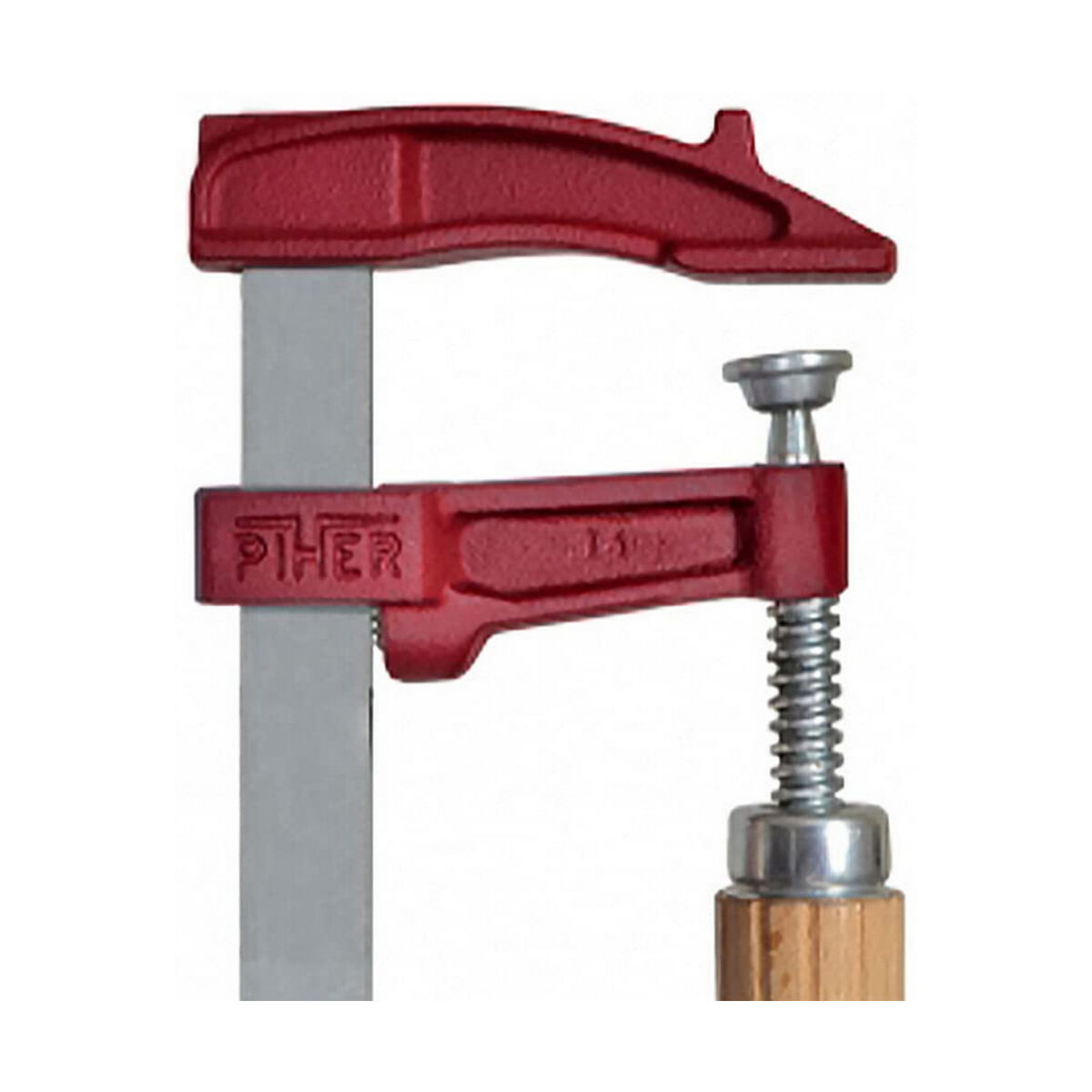 Skruvsargeant Piher M-15 02015 Stål bokträ 15 cm - 10