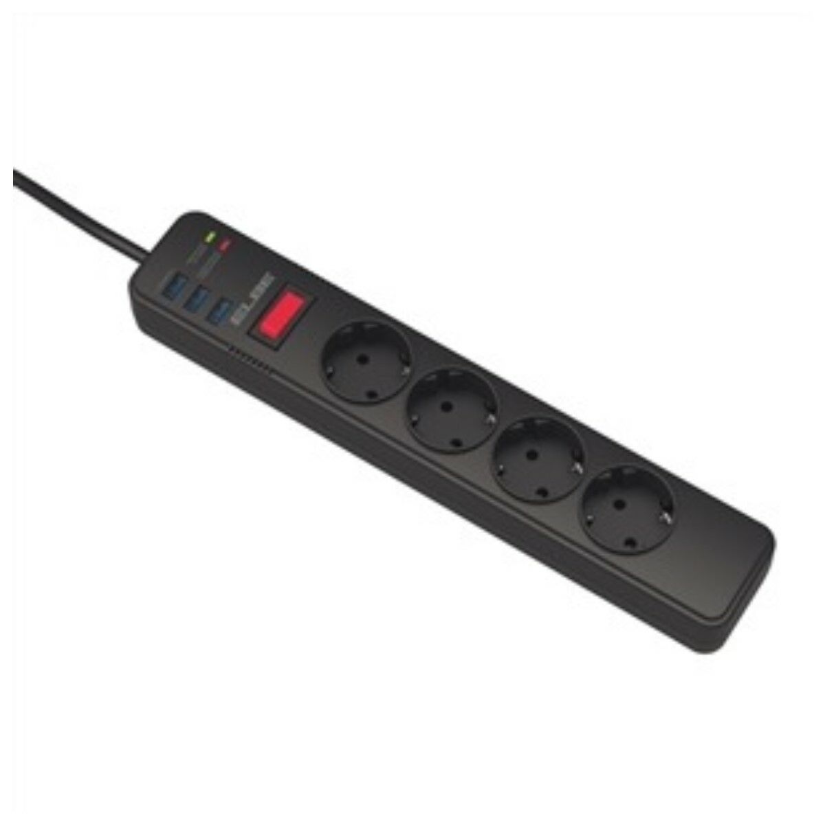 Ellist 4 Tomas-uttag med brytare ELBE RE002 3600 W 220 V - 2