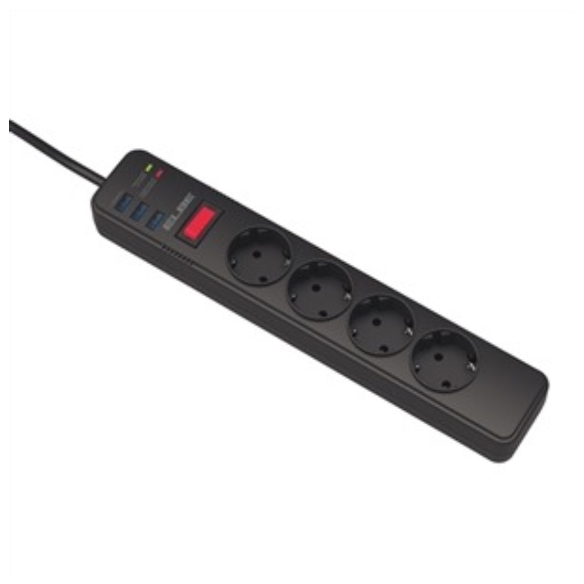 Ellist 4 Tomas-uttag med brytare ELBE RE002 3600 W 220 V