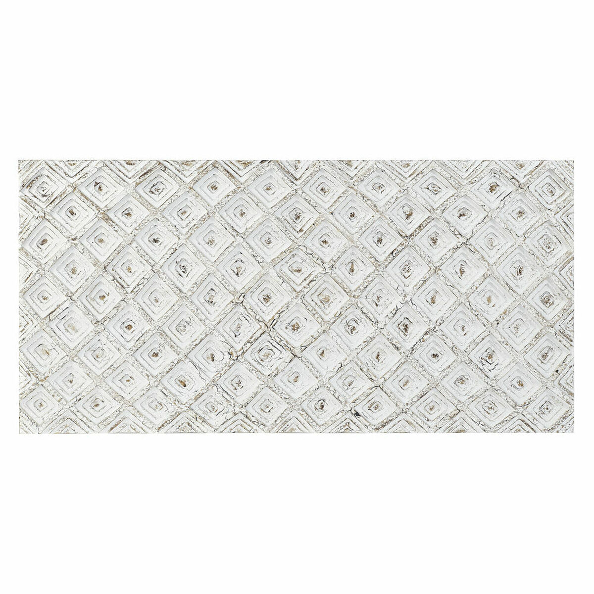 Sänggavel DKD Home Decor 162 x 4 x 82 cm Vit Trä MDF