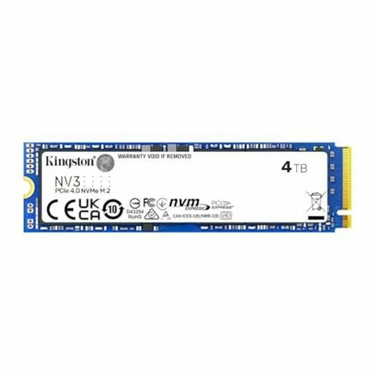 Hårddisk Kingston NV3 4 TB SSD