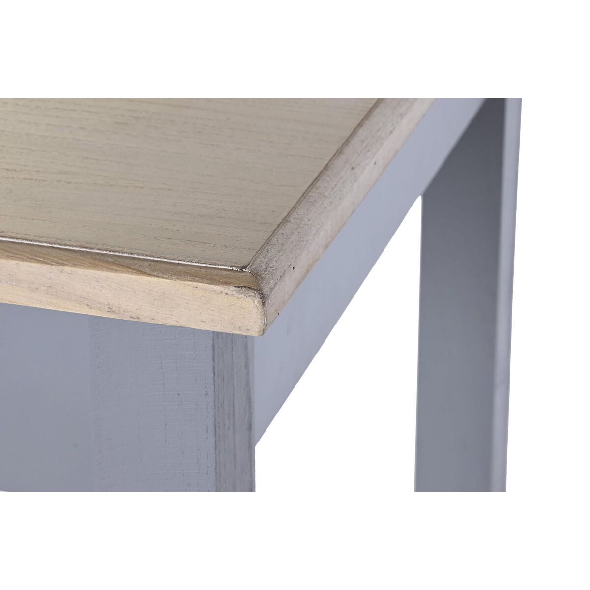 Matsalsbord DKD Home Decor Grå Naturell Trä Paulowniaträ Trä MDF 161.5 x 81.5 x 78 cm 161,5 x 81,5 x 78 cm - 5