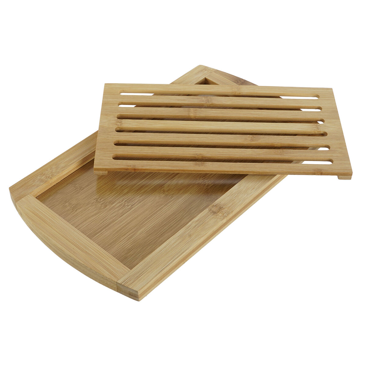Skärbräda DKD Home Decor Naturell Bambu 36 x 21 x 2 cm - 7