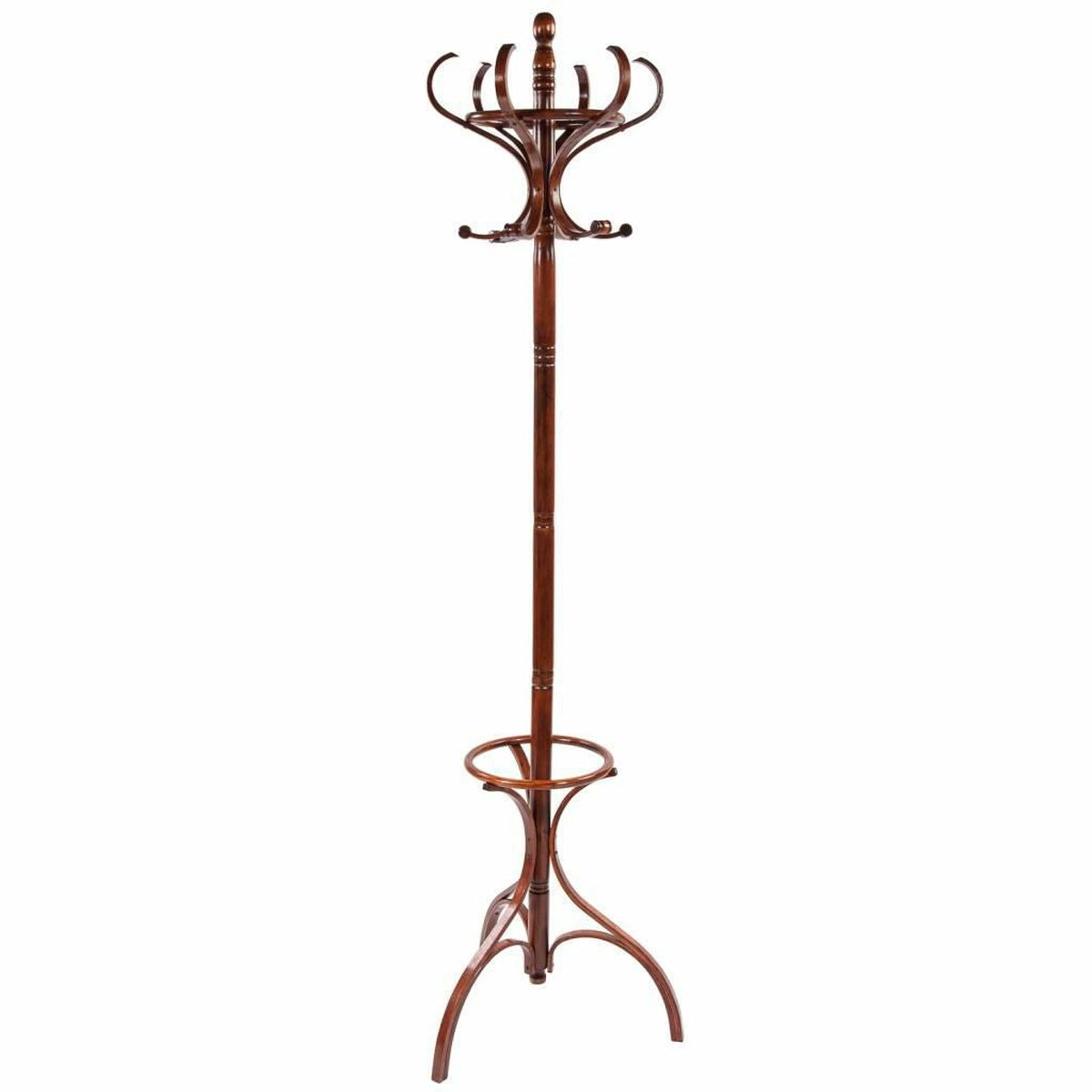 Hattställ Alexandra House Living Brun 44 x 179 x 31 cm