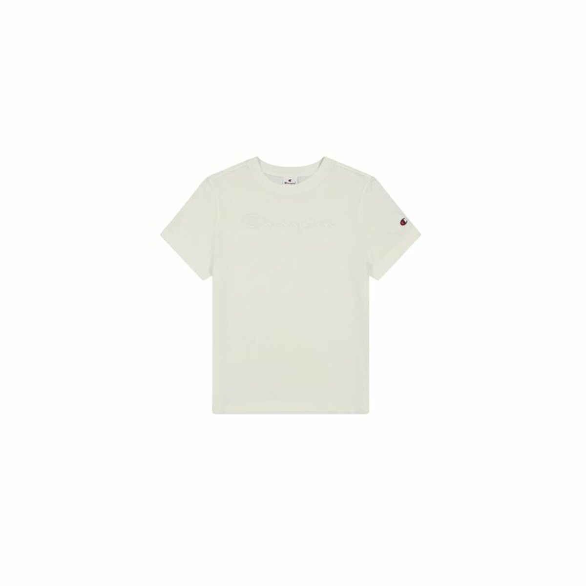 T-shirt med kortärm Dam Champion Crewneck