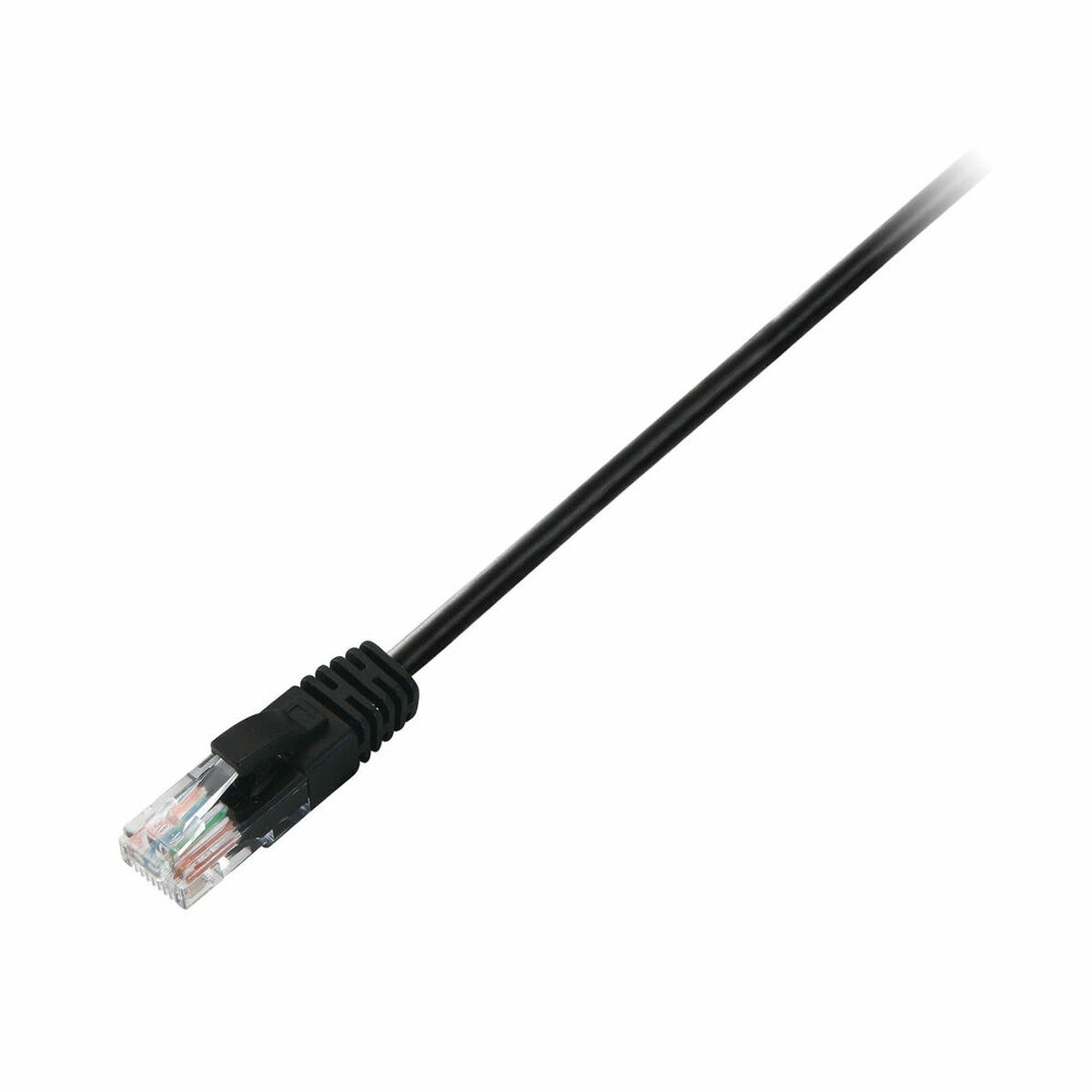 Nätkabel UTP Styv Kategori 6 V7 V7CAT6UTP-50C-BLK-1N 50 cm Svart - 2