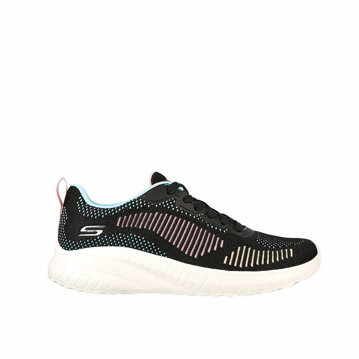 Gymnastiksko, Dam Skechers Bobs Suad Svart - 11