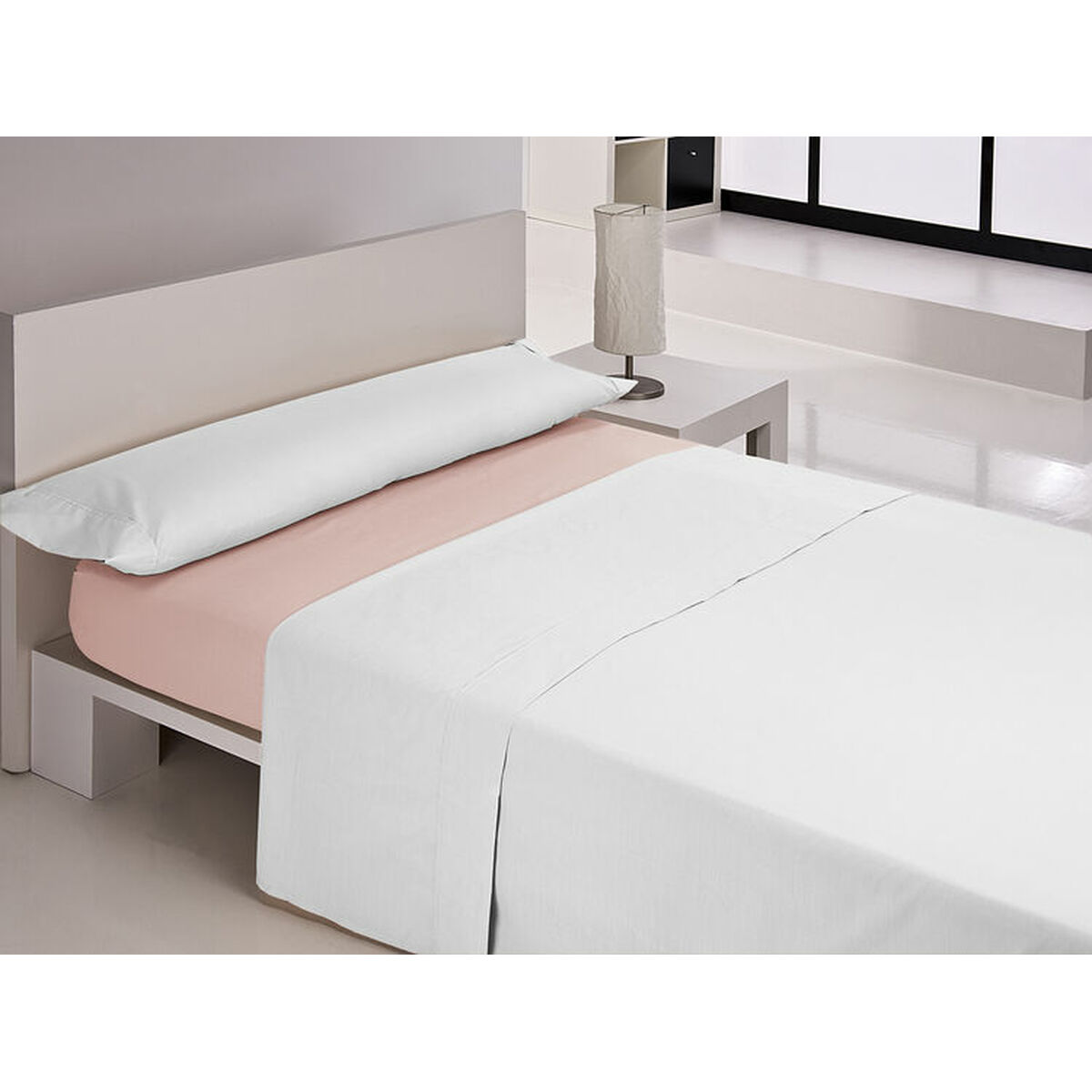 Inpassat underlakan Happy Home MIX COLORS Rosa Säng 90