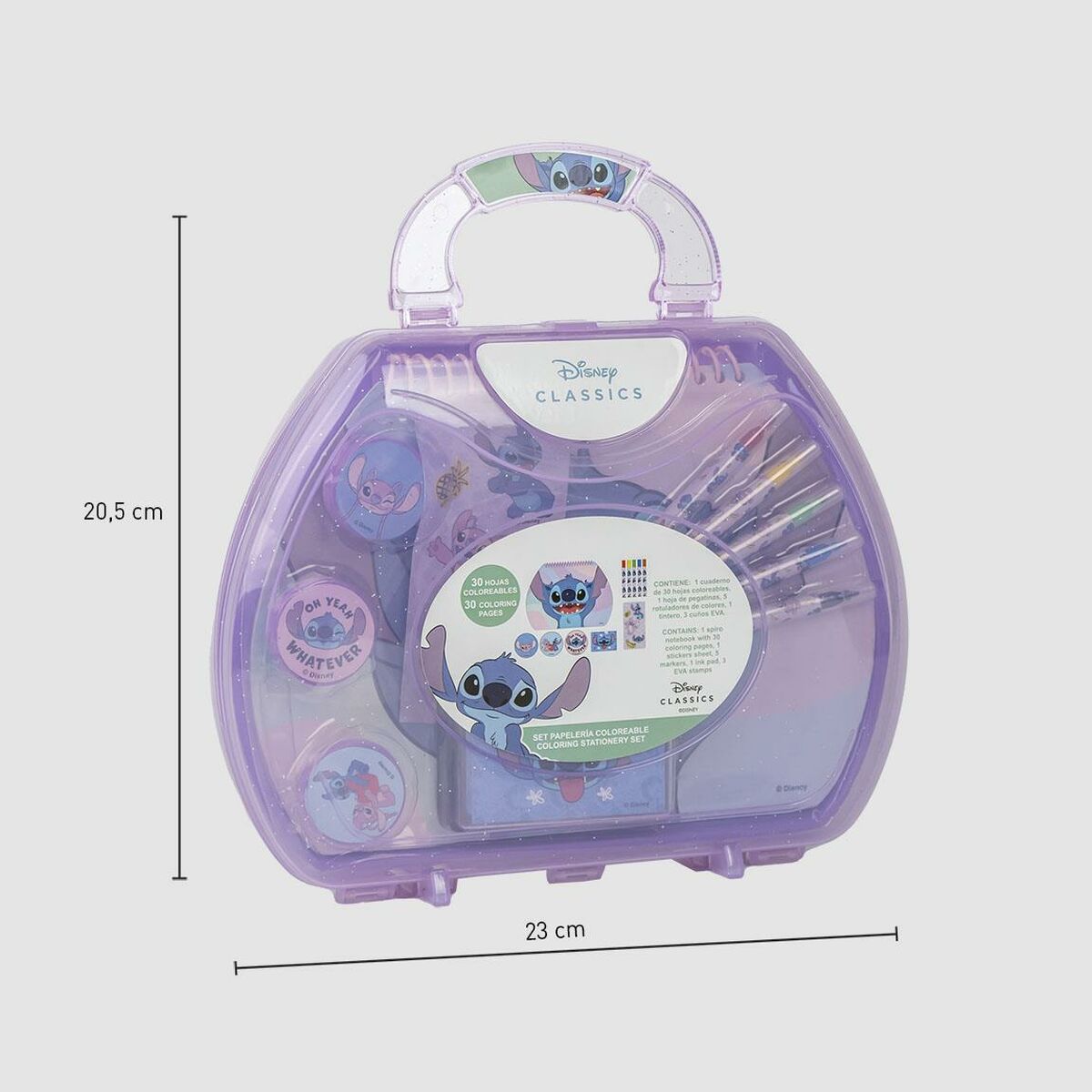 Brevpapper Set Stitch 11 Delar