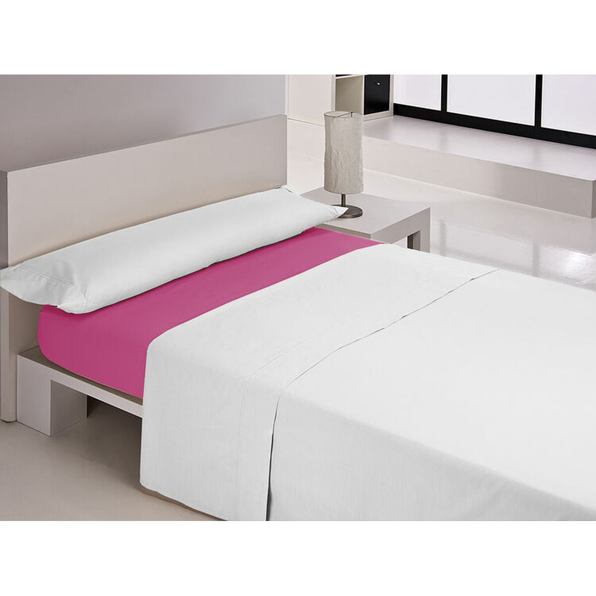 Inpassat underlakan Happy Home MIX COLORS Cerise Säng 90 90 x 200 + 30 cm
