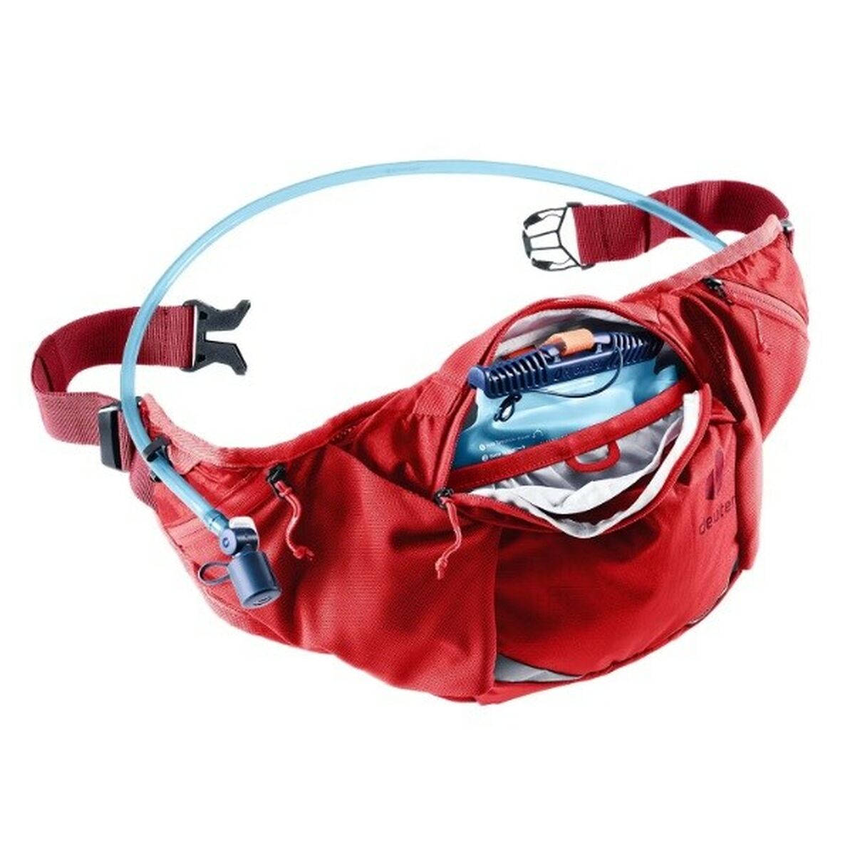 Midjeväska Deuter Pulse 3 l Röd - 3