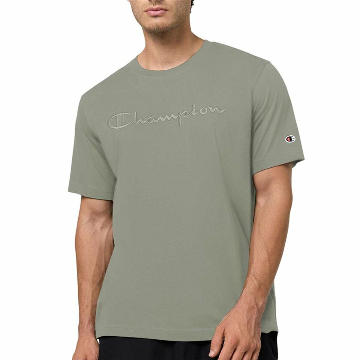 T-shirt med kortärm Herr Champion SS