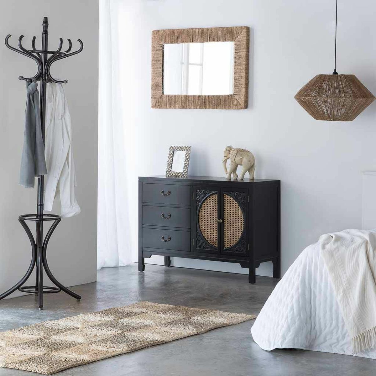 Hattställ Alexandra House Living Muskot 39 x 187 x 53 cm - 3