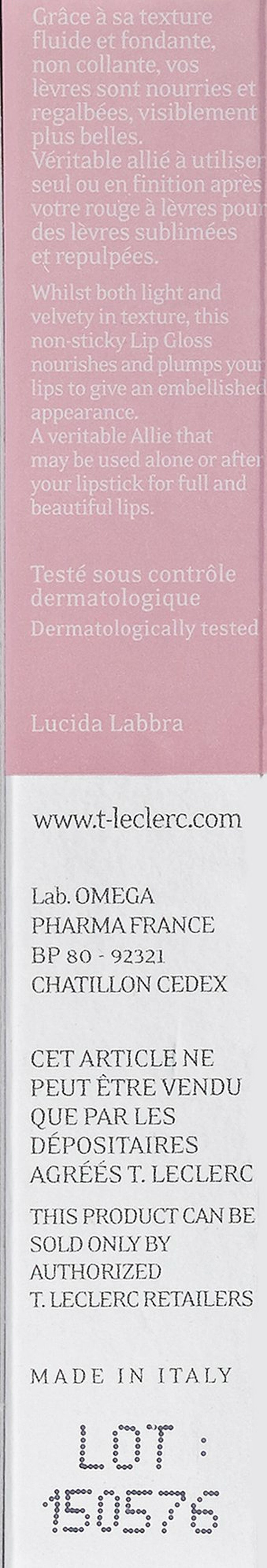 Läppstift LeClerc GLOSS ROSE MADAME - 4