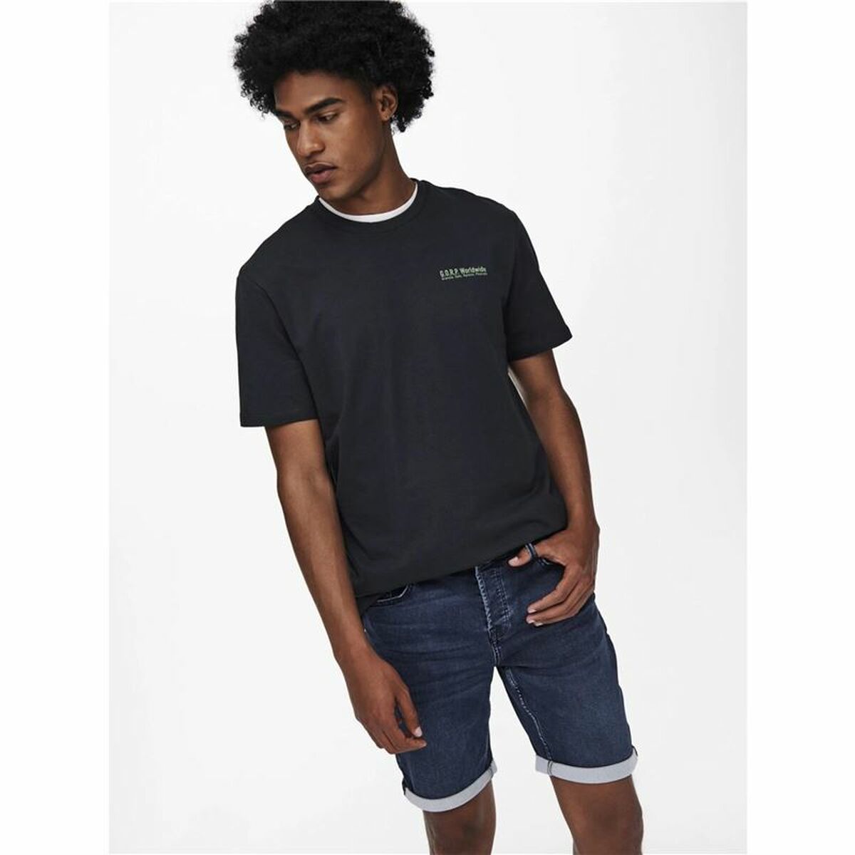 Jeansbyxor Herr Only & Sons Regular D Blue 8582 Blå - 5