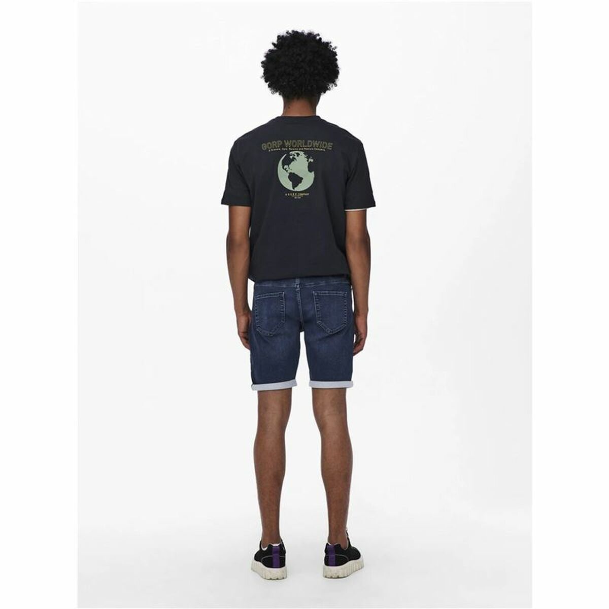 Jeansbyxor Herr Only & Sons Regular D Blue 8582 Blå - 7