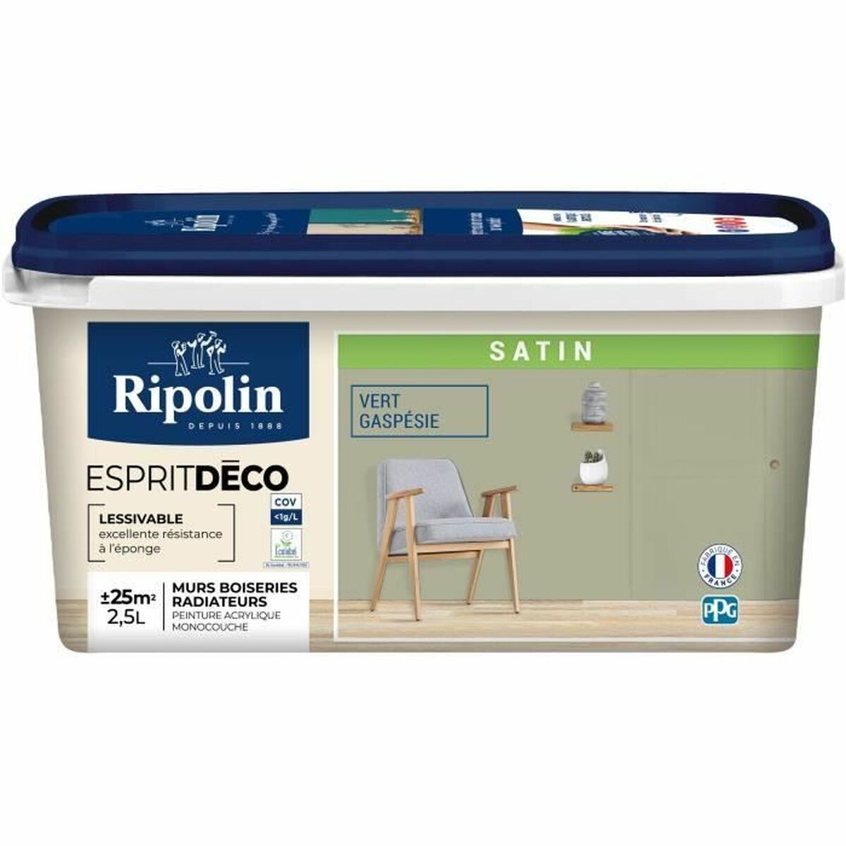 Grundfärg Ripolin Vert Satinfinish 2,5 L