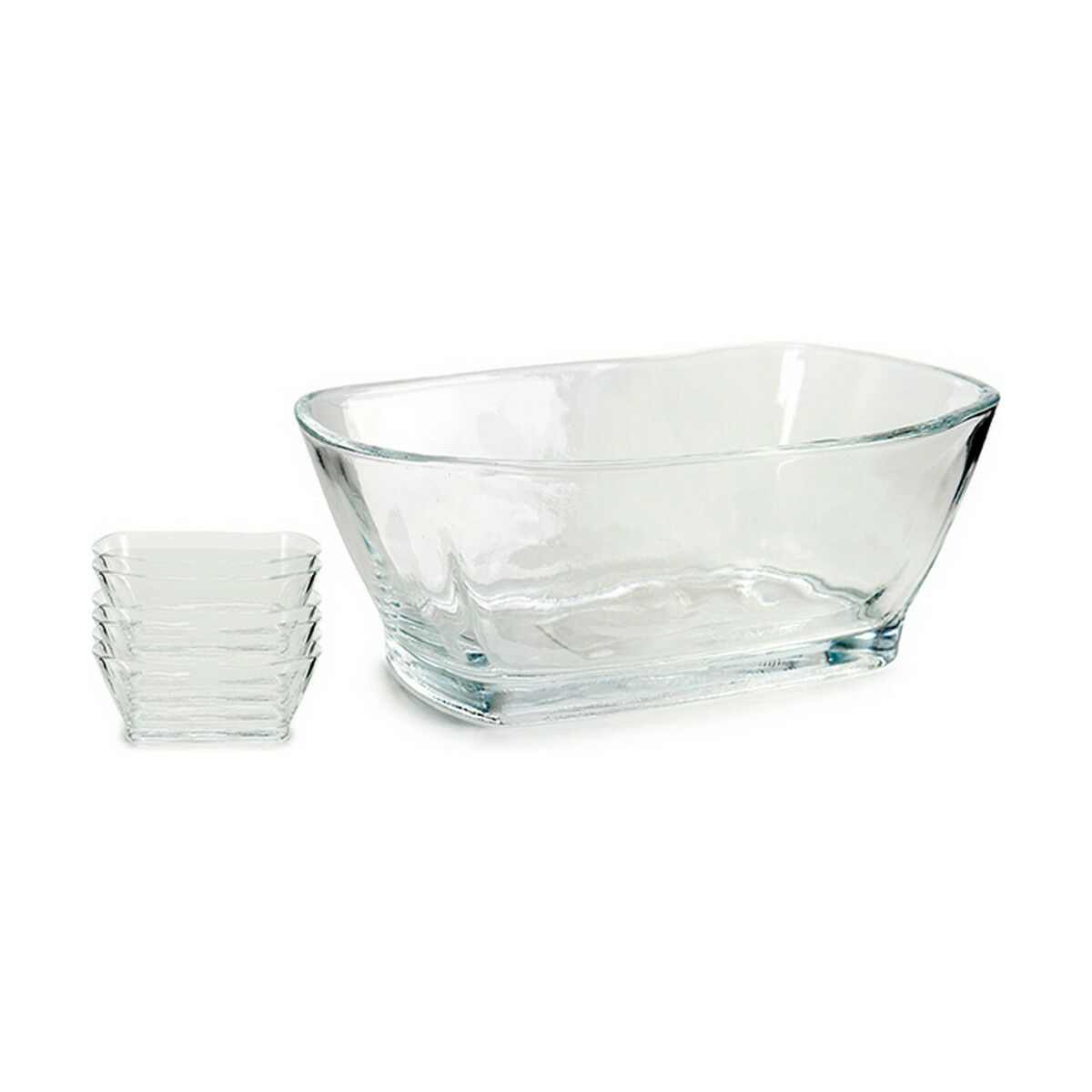 Skål Transparent Glas 340 ml (6 antal) - 4