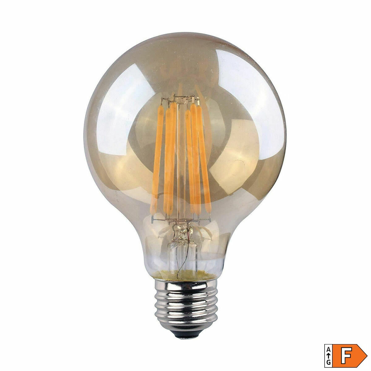 LED-lampa EDM 98626 F 8 W 55 W E27 720 Lm Ø 8 x 12 cm Vintage (2000 K) - 7