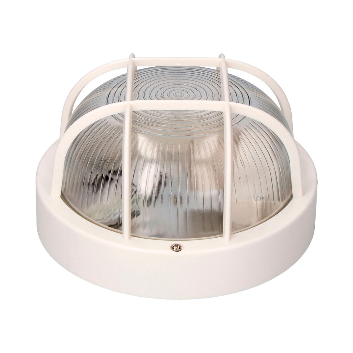 Vägglykta EDM 34352 Tarragona Vit Glas Plast 40 W E27 - 4