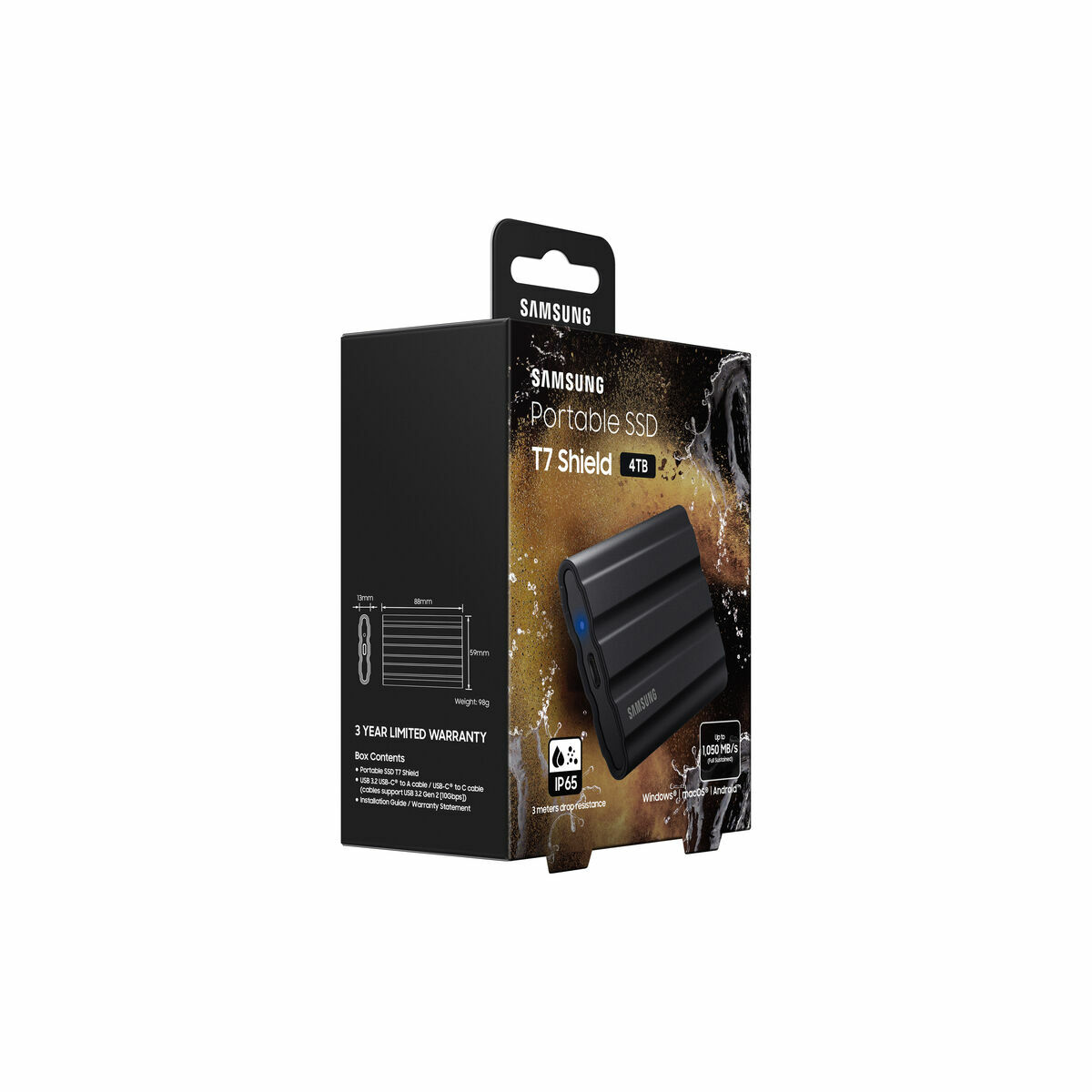 Extern Hårddisk Samsung MU-PE4T0S/EU 4 TB SSD - 3