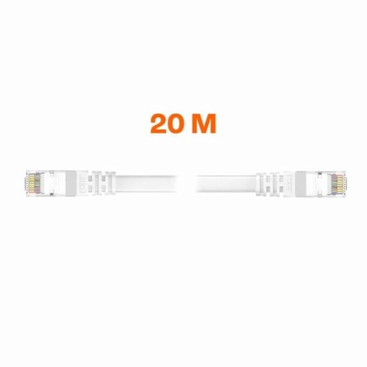 Nätkabel UTP Styv Kategori 6 PcCom 20 m - 3