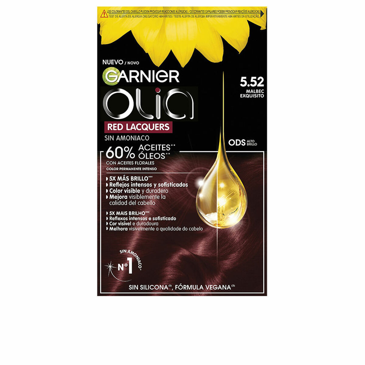 Hårinpackning Garnier OLIA (3 antal) (1 antal)