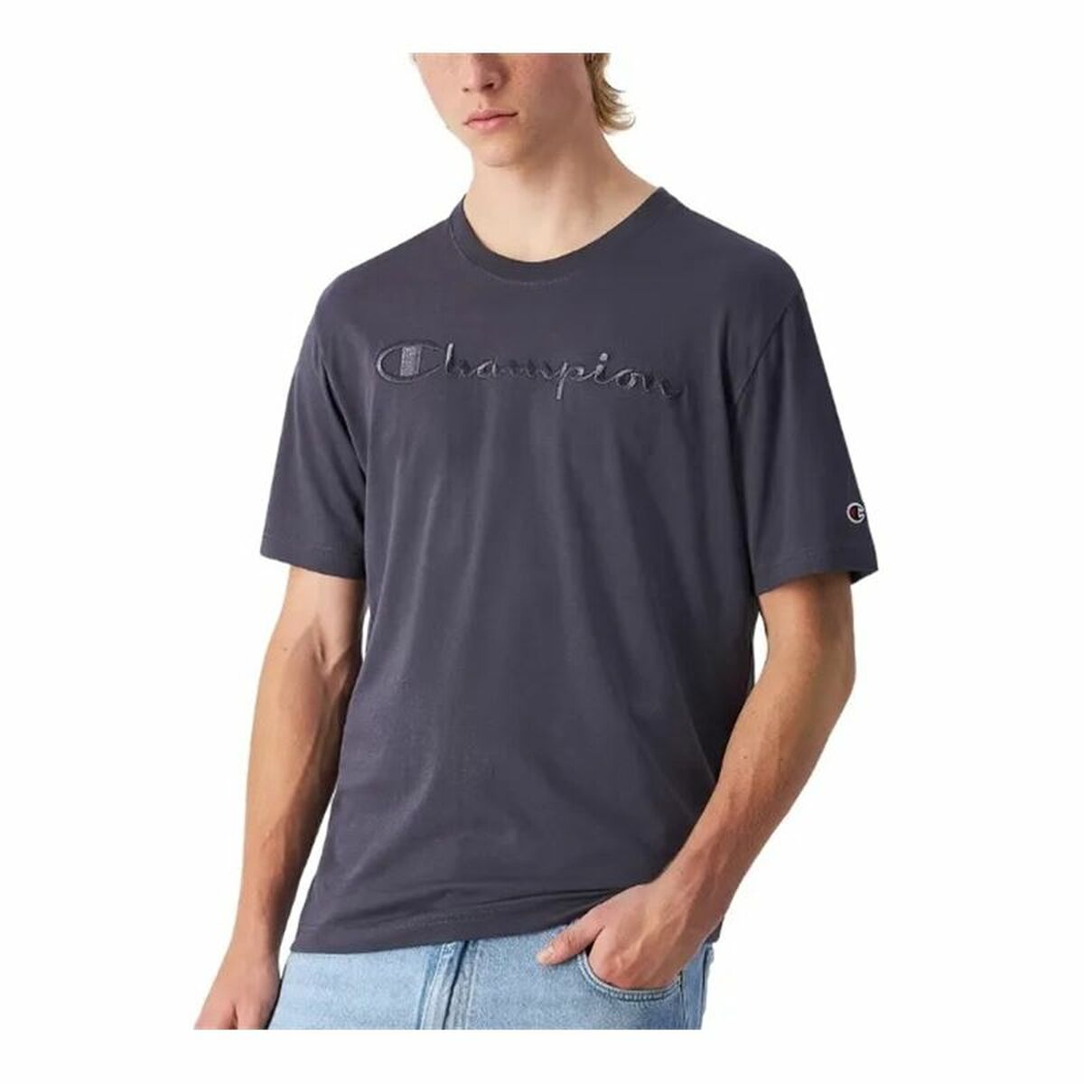 T-shirt med kortärm Herr Champion SS
