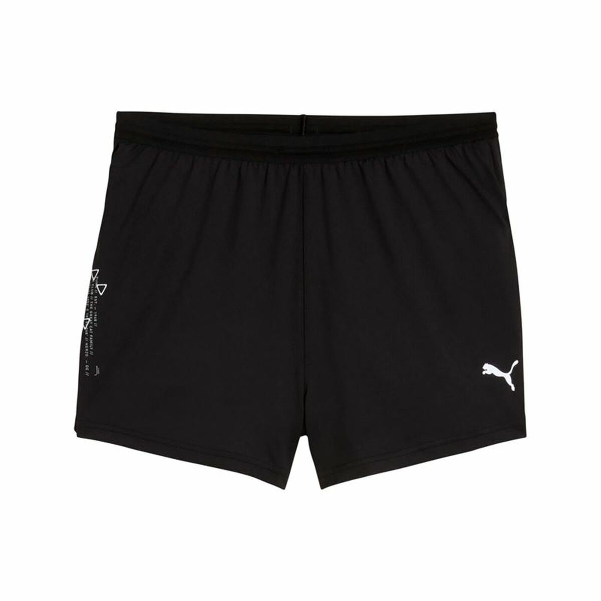 Sportshorts för män Puma Run Knit 3” Split Svart