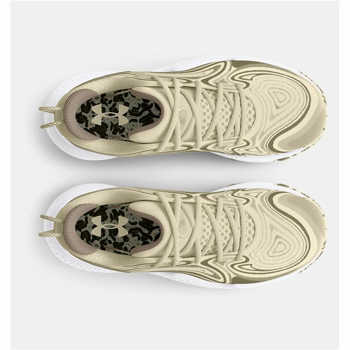Basketskor, Vuxen Under Armour Spawn 6 Camo Oliv Ljusbrun - 4