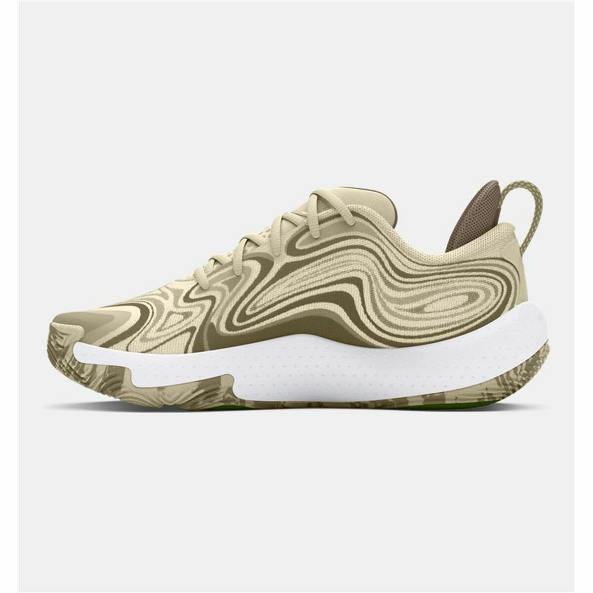 Basketskor, Vuxen Under Armour Spawn 6 Camo Oliv Ljusbrun - 2