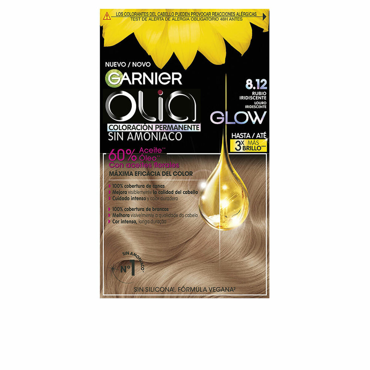 Hårinpackning Garnier OLIA (3 antal) (1 antal)