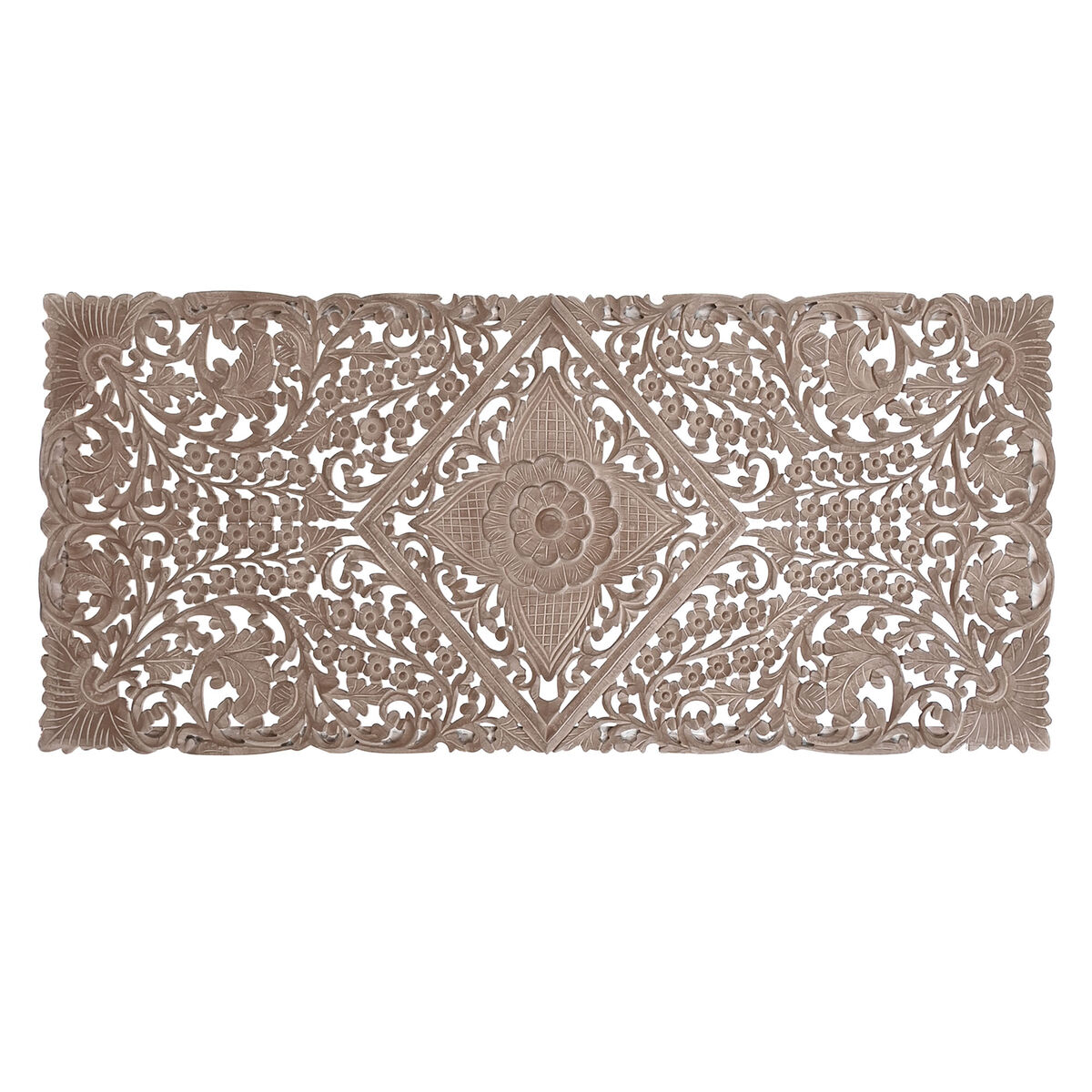 Sänggavel Home ESPRIT Naturell 180 x 3 x 80 cm