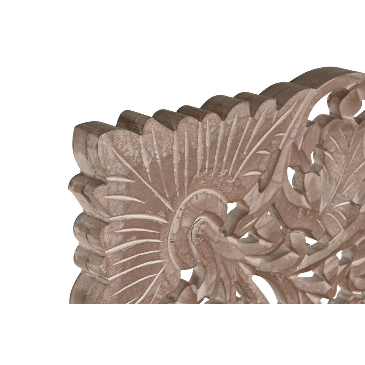 Sänggavel Home ESPRIT Naturell 180 x 3 x 80 cm - 2