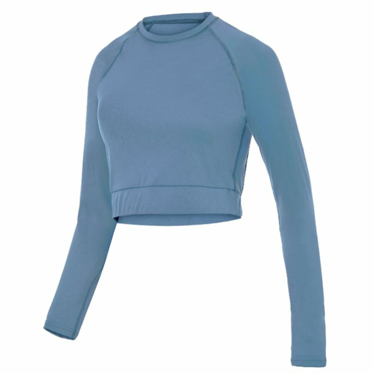 T-shirt med lång ärm Dam Joluvi Blå Indigo - 8