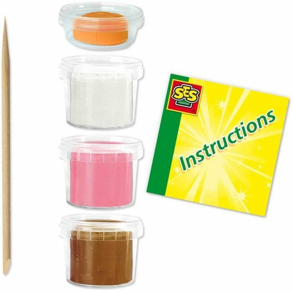 Modellera Spel SES Creative (6 Delar) (4 antal) - 5