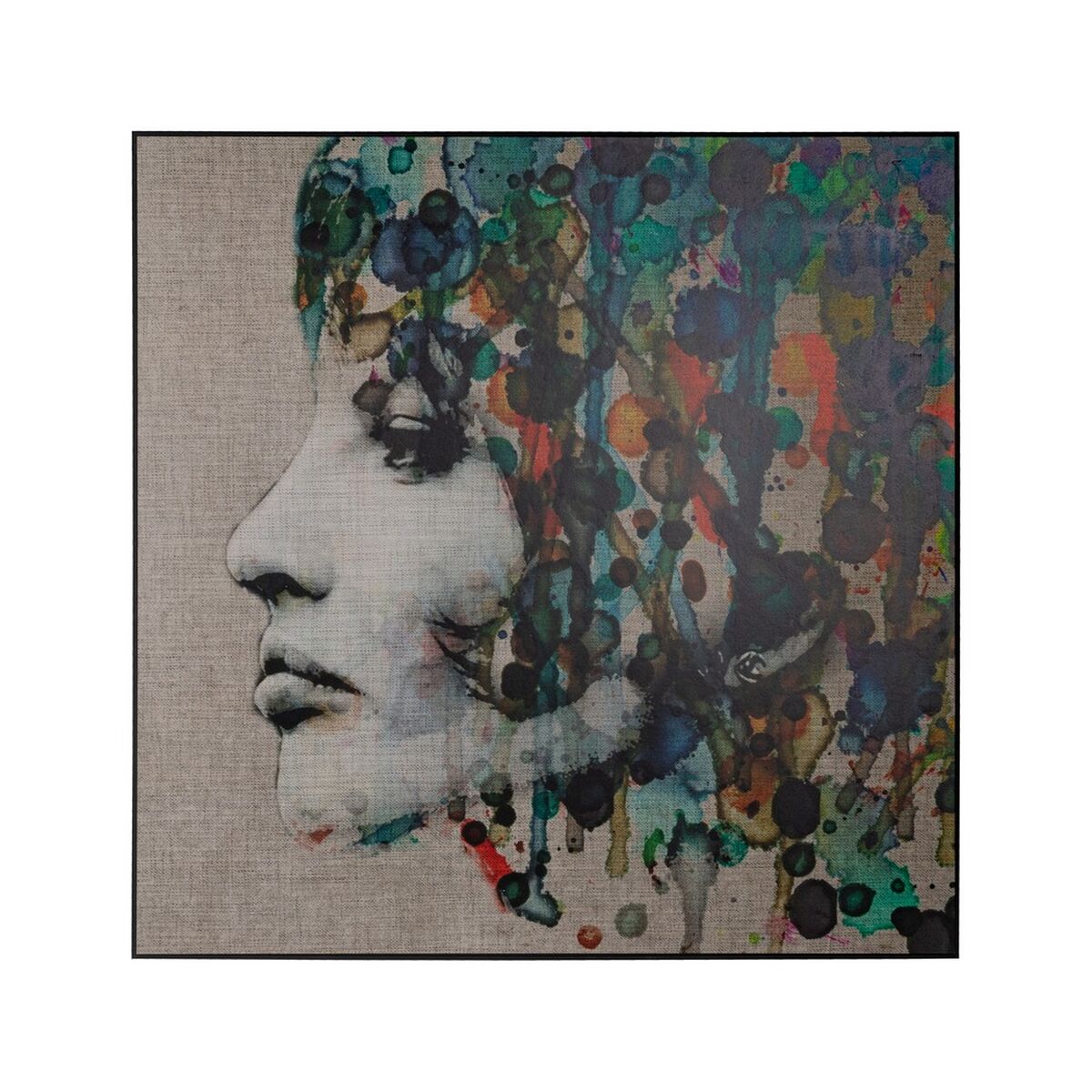 Tavla Multicolour 100 x 3 x 100 cm